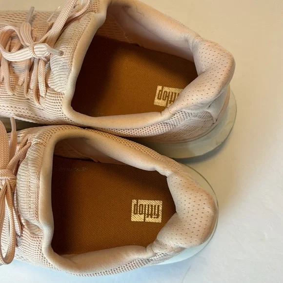 FitFlop Womens Vitamin Ffx Knit Sports Sneakers ballet pink size 8.5 NWOB - Picture 7 of 8